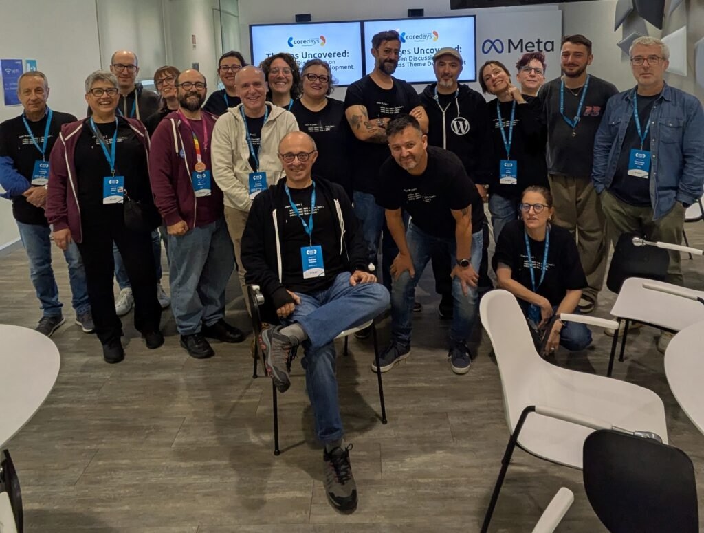 Gli organizer e i volontari dei Core Days 2024