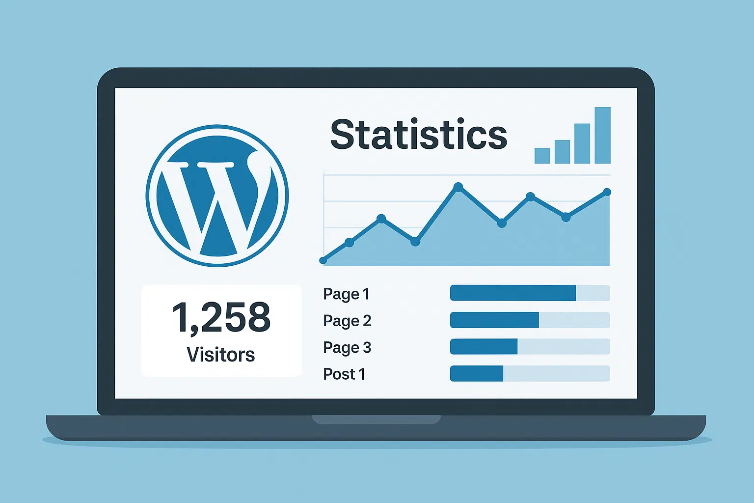Le statistiche su un sito WordPress: scopri il numero dei visitatori del tuo sito