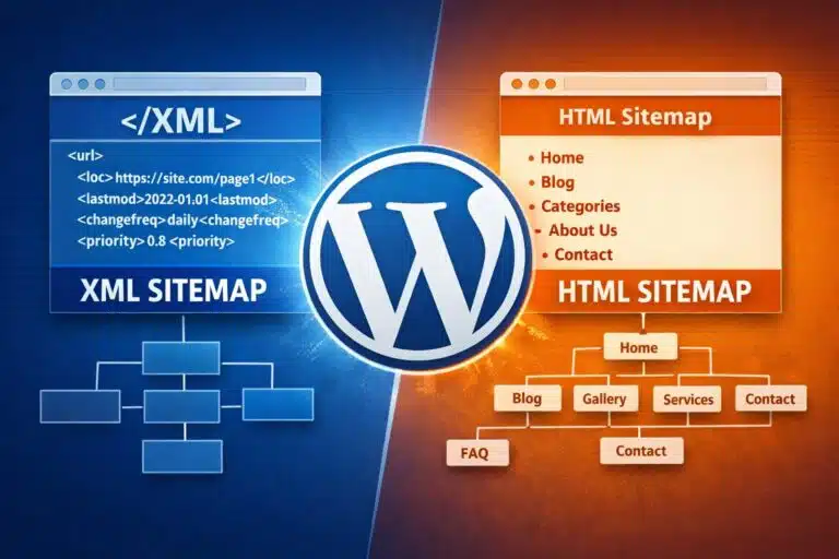 Sitemap XML vs HTML